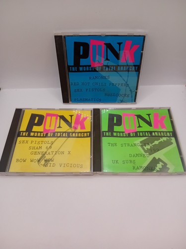 Lot compilations punk the - 3,